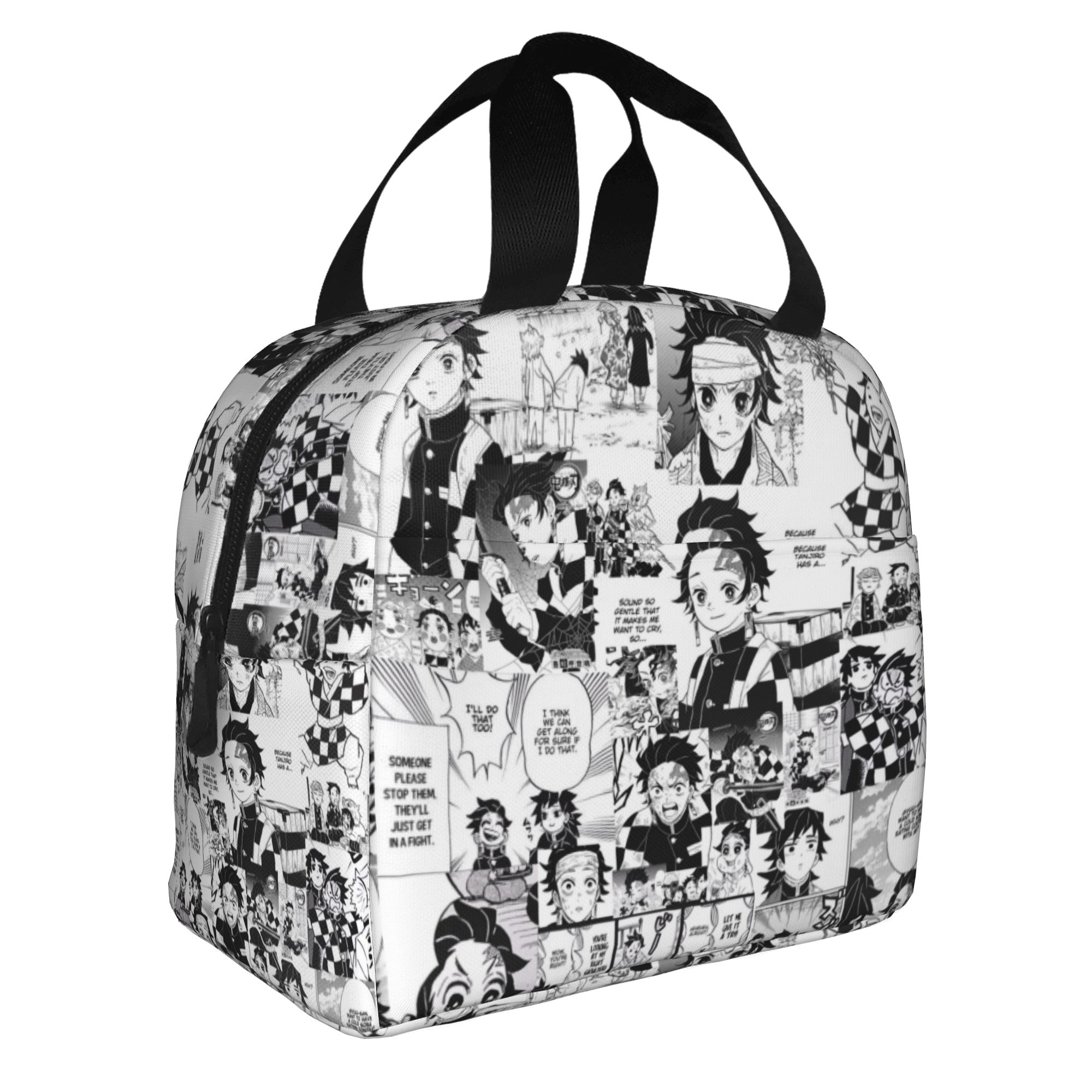 Travel Accessories 2022 - Custom Tanjiro Manga Insulated Lunch Bag