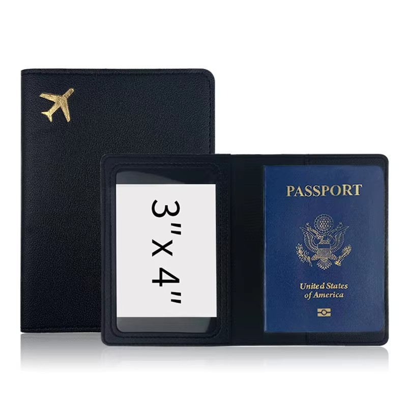 Travel Accessories For Kids - 1Pc New PU Leather Passport Holder