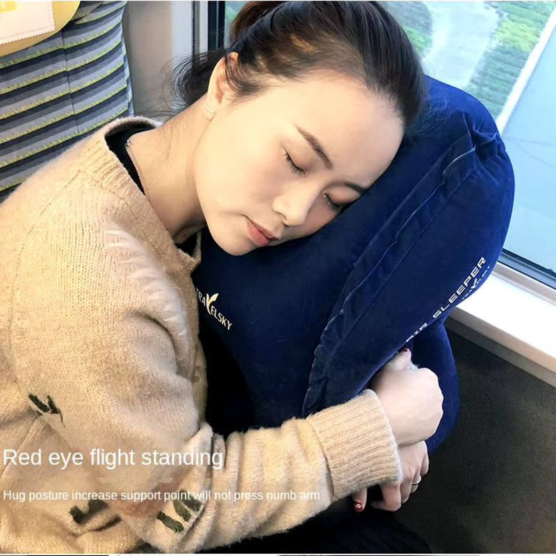 Inflatable Travel Pillow Trave - Travel Accessories For Long Haul Flights avis et prix