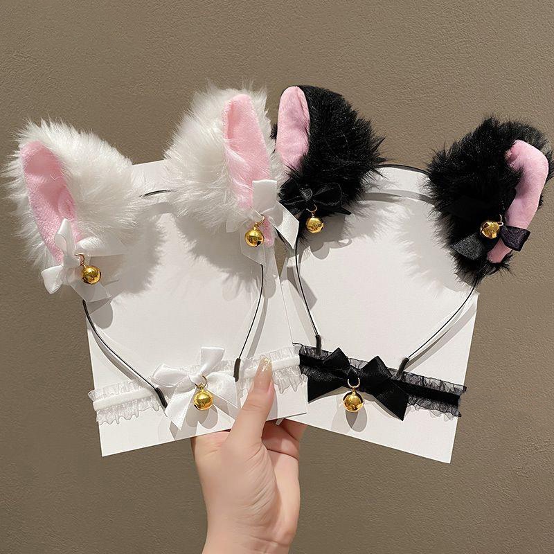 Plush Cat Ear Headband for Wom - Quirky Travel Accessories avis et prix