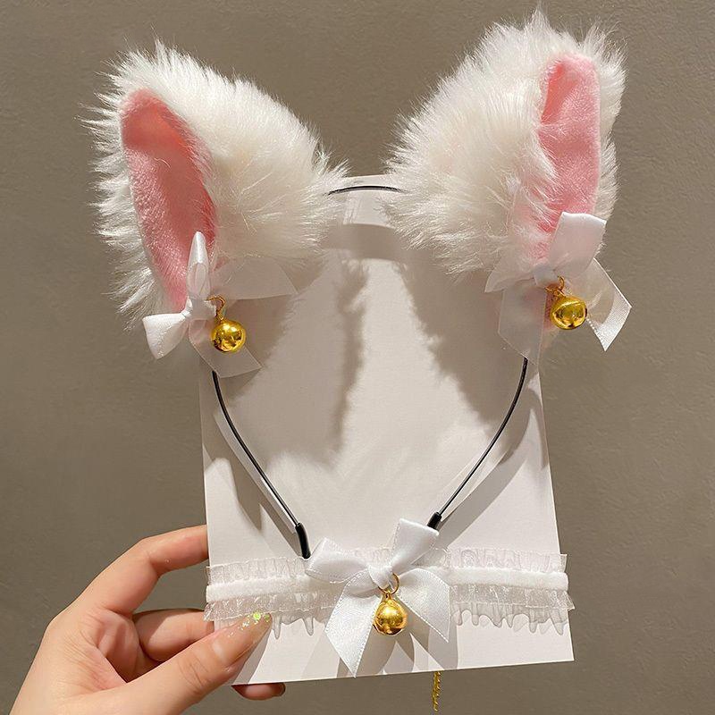 Plush Cat Ear Headband for Wom - Quirky Travel Accessories avis et prix