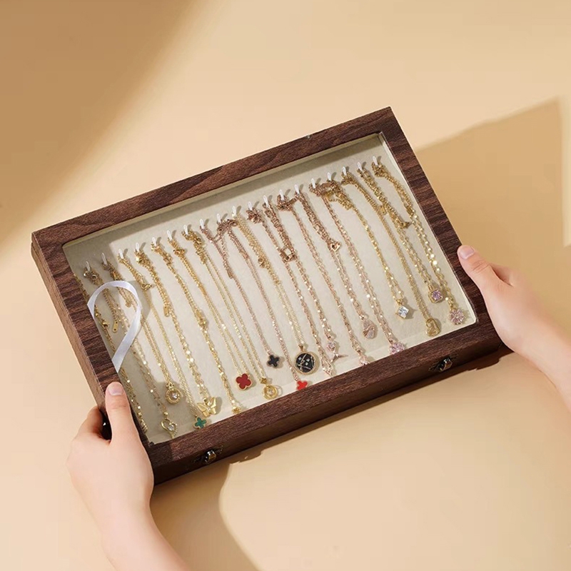 Wood Jewelry Box For Wedding M - Accessories Travel Jewelry Box avis et prix