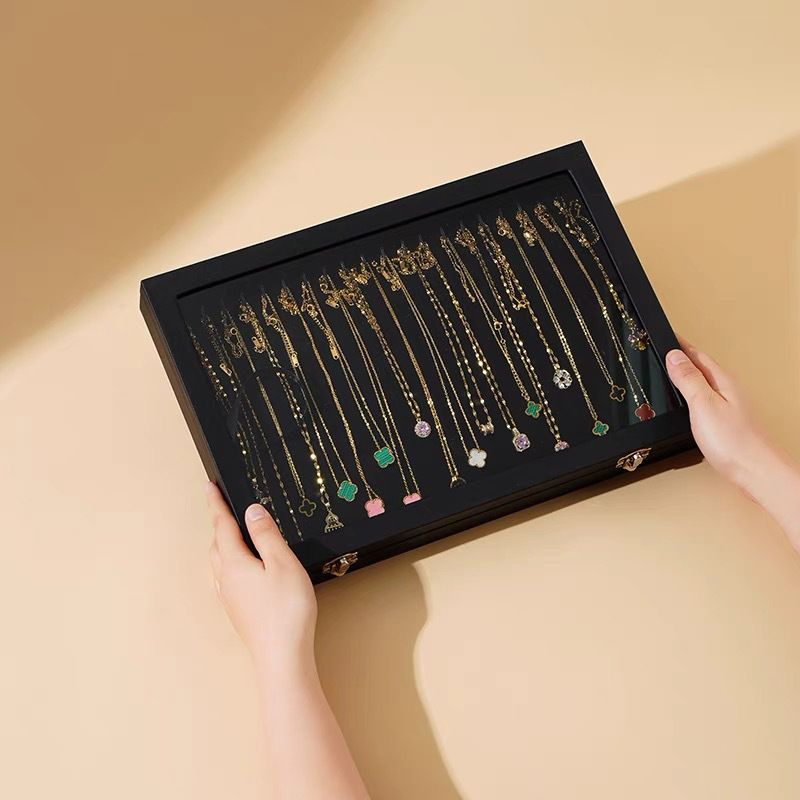 Wood Jewelry Box For Wedding M - Accessories Travel Jewelry Box avis et prix