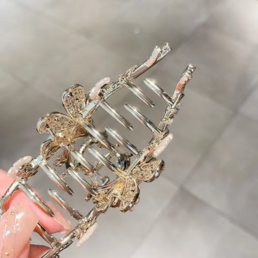 1 Pcs Metal Hair Claw Pearl Ha - Travel Accessories For Girls avis et prix