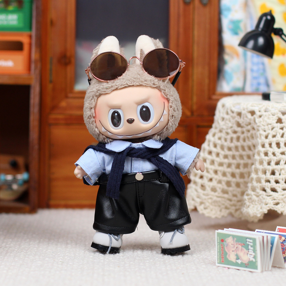 For Labubu V2 V1 Plush Idol Cl - Travel Accessories For Kids avis et prix