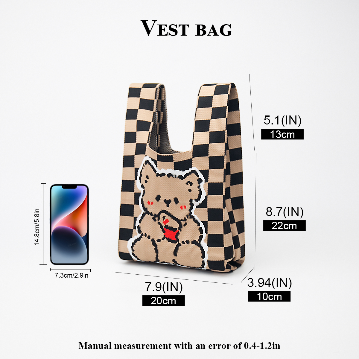 Cute Knitted Handbag for Girls - Travel Accessories 2022 avis et prix