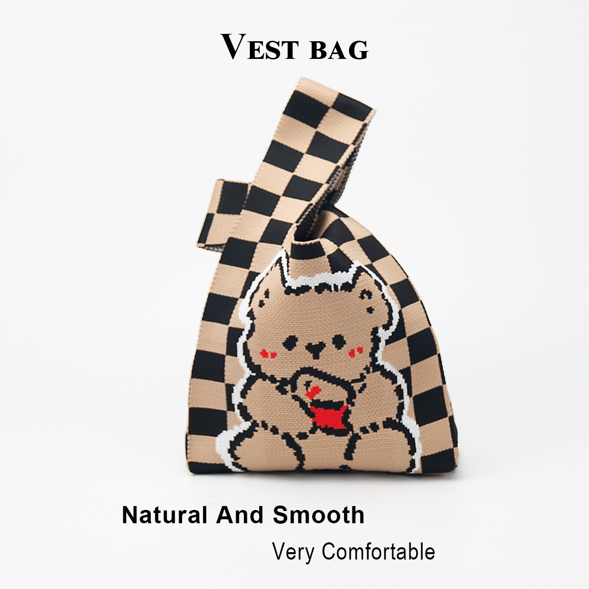Cute Knitted Handbag for Girls - Travel Accessories 2022 avis et prix