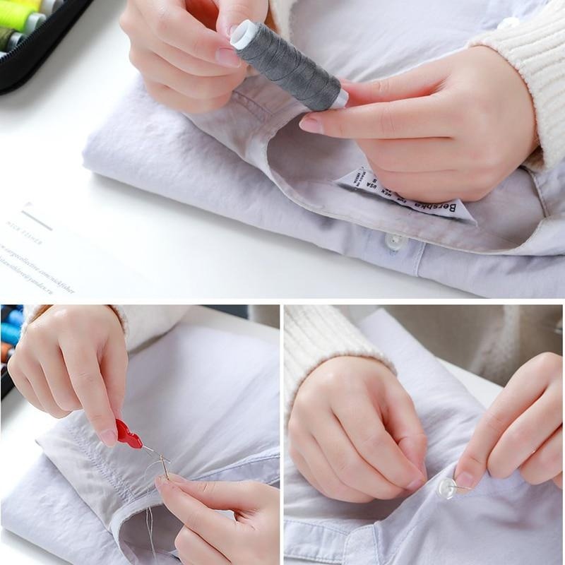 Portable 10Pcs/set Sewing Kit  - Travel Accessories Kit For Men avis et prix