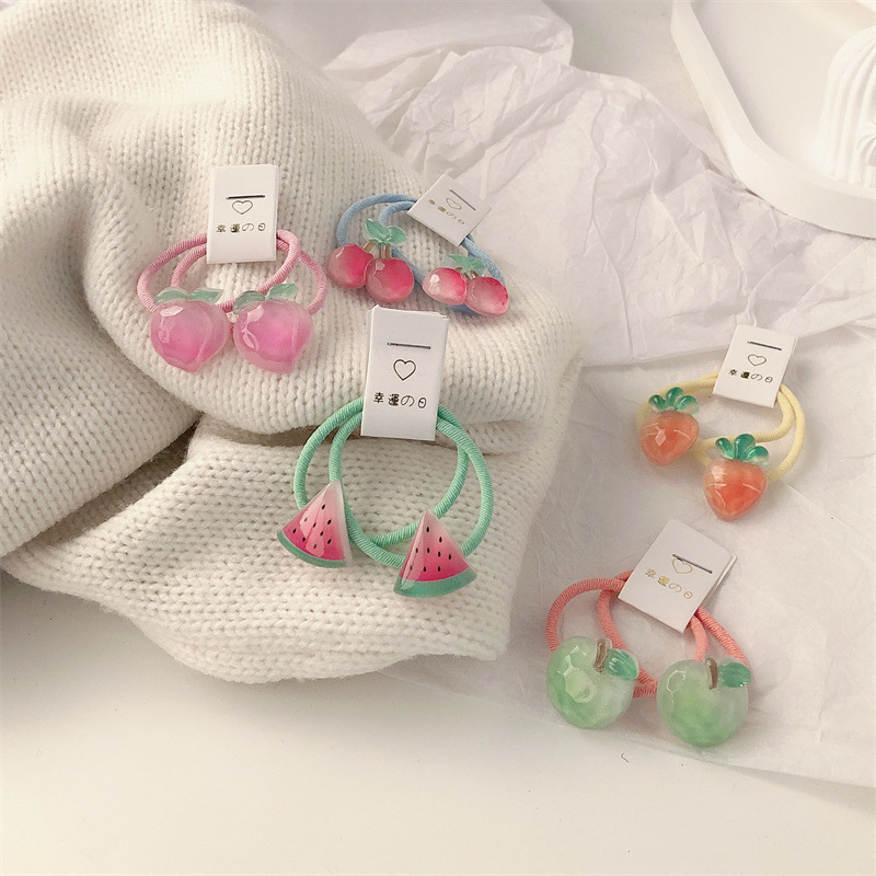 Kids Carrot Hair Ties 5 Pair N - Travel Accessories For Kids avis et prix