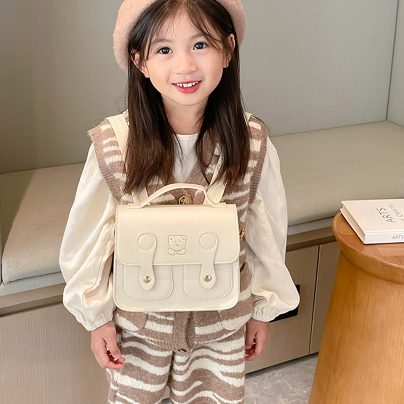 Bear Kids Backpack PU Leather  - Travel Accessories For Kids avis et prix
