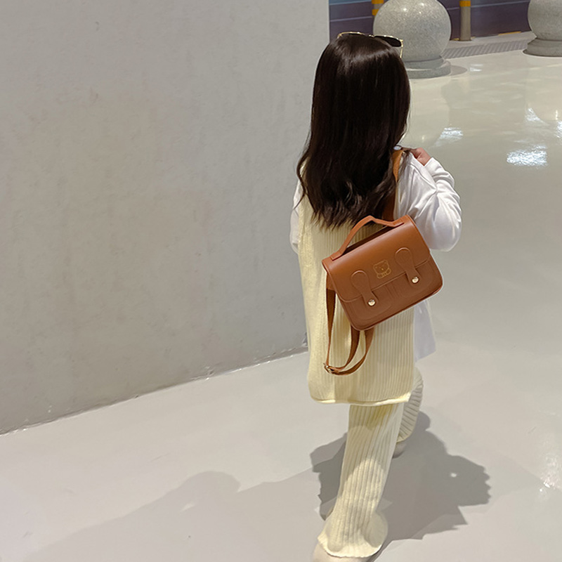 Bear Kids Backpack PU Leather  - Travel Accessories For Kids avis et prix