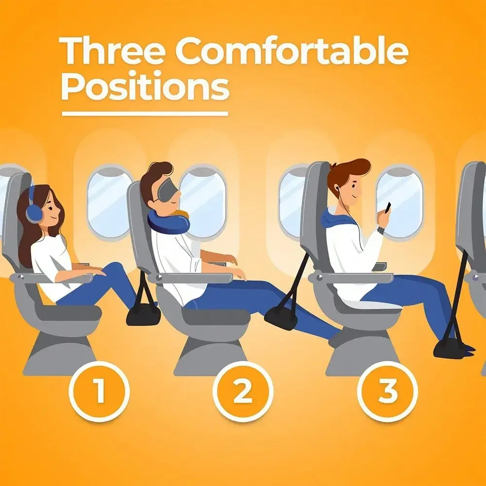 Travel Rest Hanging Footstool  - Travel Accessories For Kids avis et prix