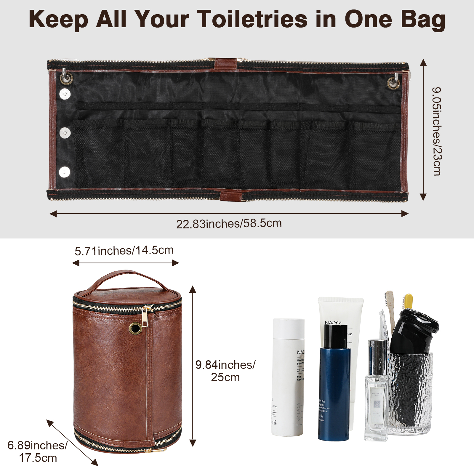 Toiletry Bag for Men,Travel To - Travel Accessories Kit For Men avis et prix