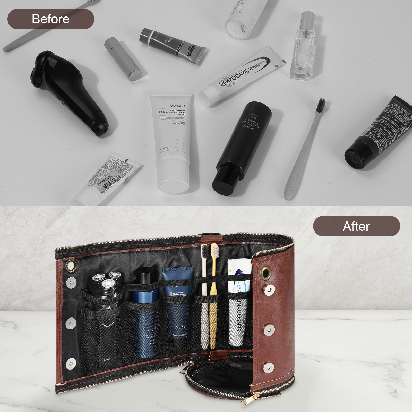 Toiletry Bag for Men,Travel To - Travel Accessories Kit For Men avis et prix