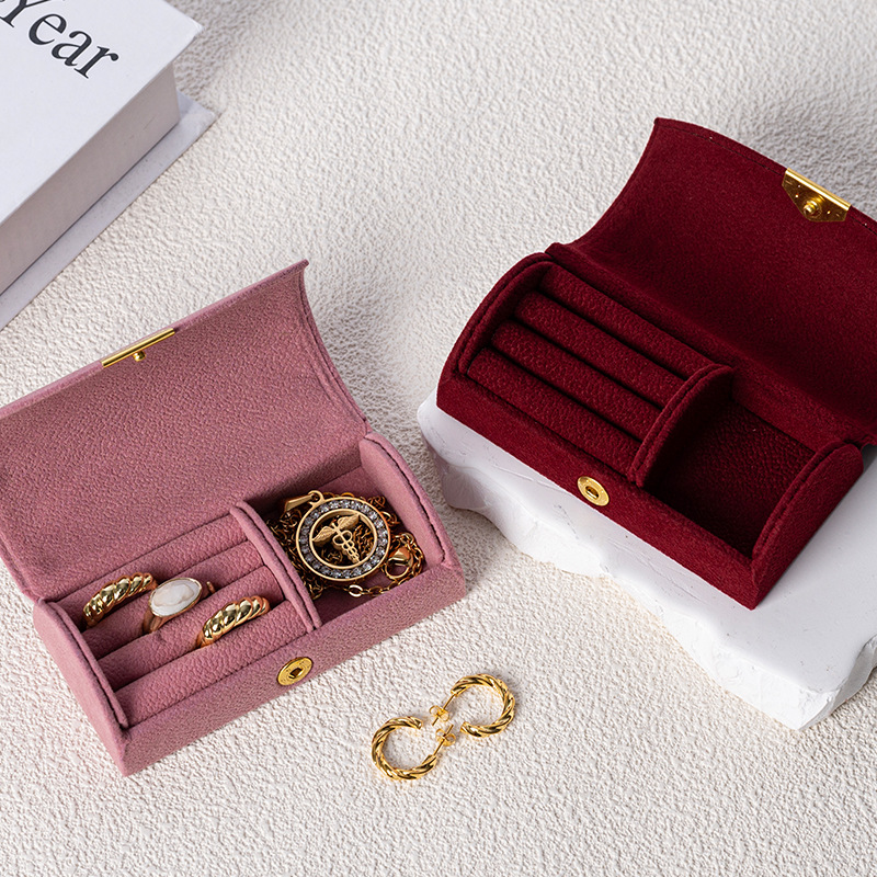 Arched Portable Jewelry Storag - Accessories Travel Jewelry Box avis et prix