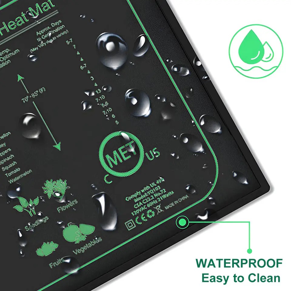 10/25/50CM Seedling Heat Mat I - Travel Accessories Uk avis et prix