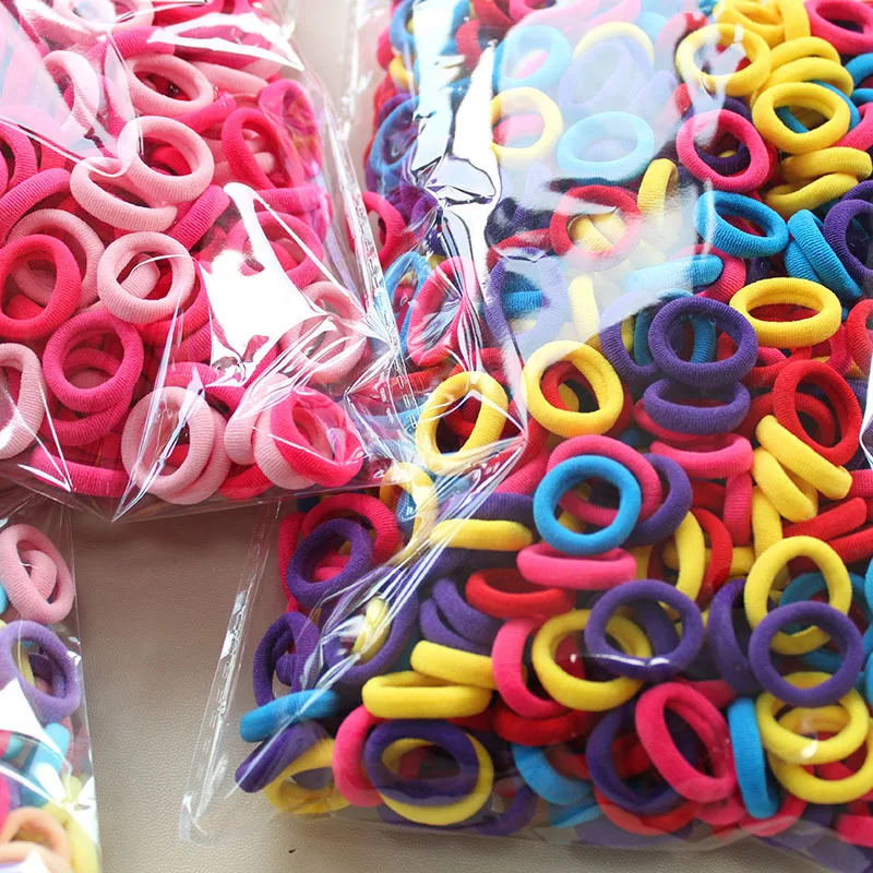 100/300/500Pcs Hair Bands for  - Travel Accessories For Kids avis et prix