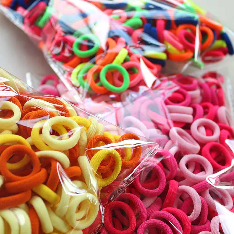 100/300/500Pcs Hair Bands for  - Travel Accessories For Kids avis et prix