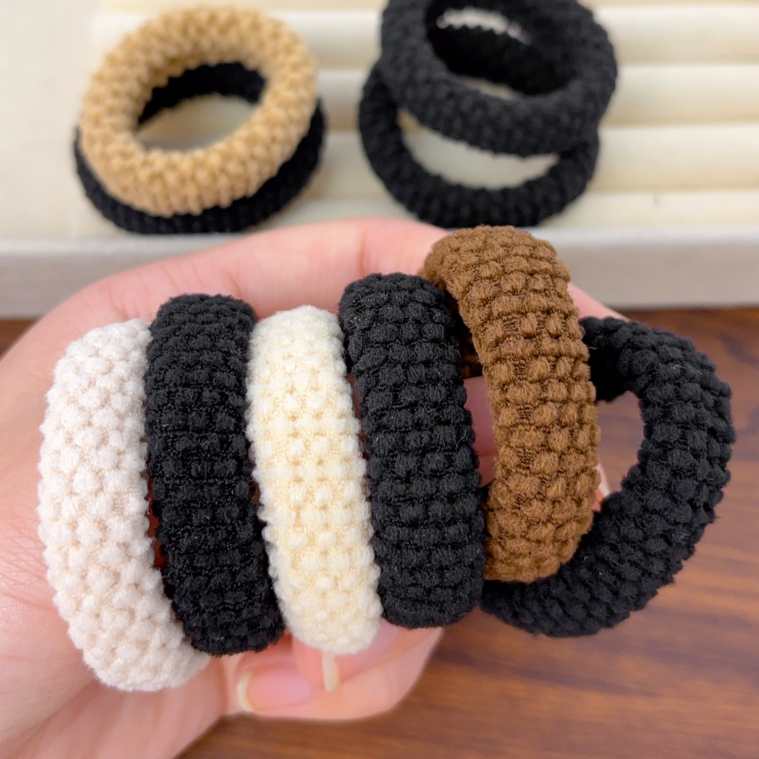 Seamless Hair Ties Thick Elast - Travel Accessories For Girls avis et prix
