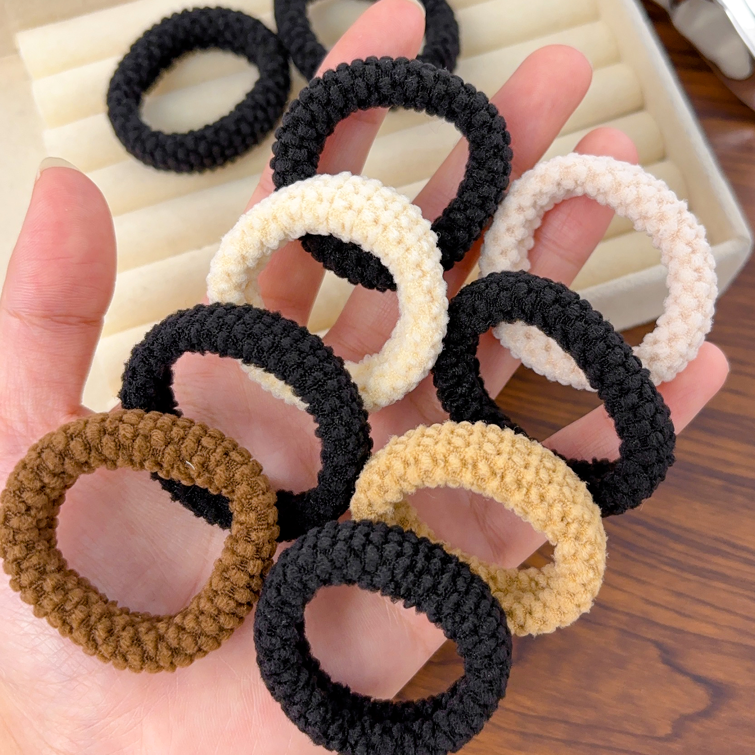 Seamless Hair Ties Thick Elast - Travel Accessories For Girls avis et prix