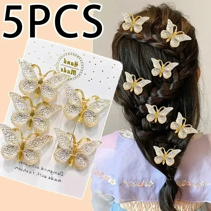 5pcs Sweet Hair Clips Stereosc - Travel Accessories For Kids avis et prix
