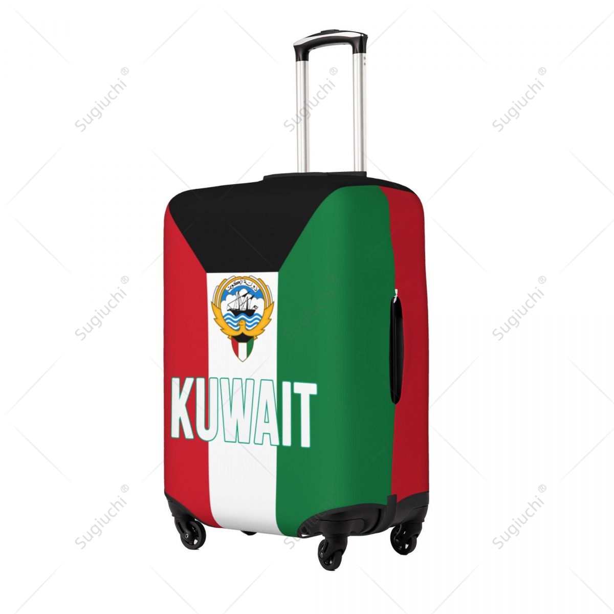 Kuwait Flag Luggage Cover Suit - Travel Accessories Kuwait avis et prix