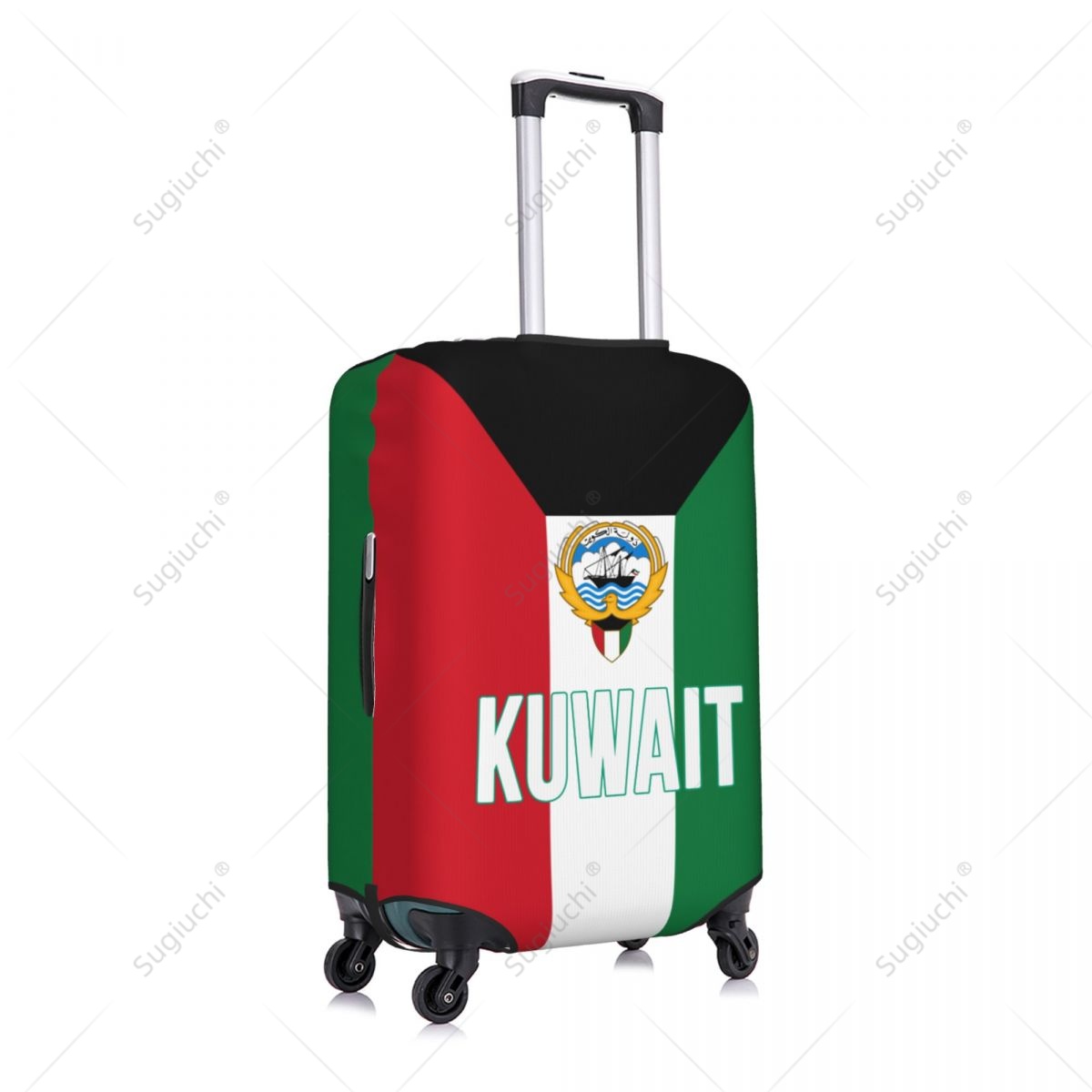 Kuwait Flag Luggage Cover Suit - Travel Accessories Kuwait avis et prix