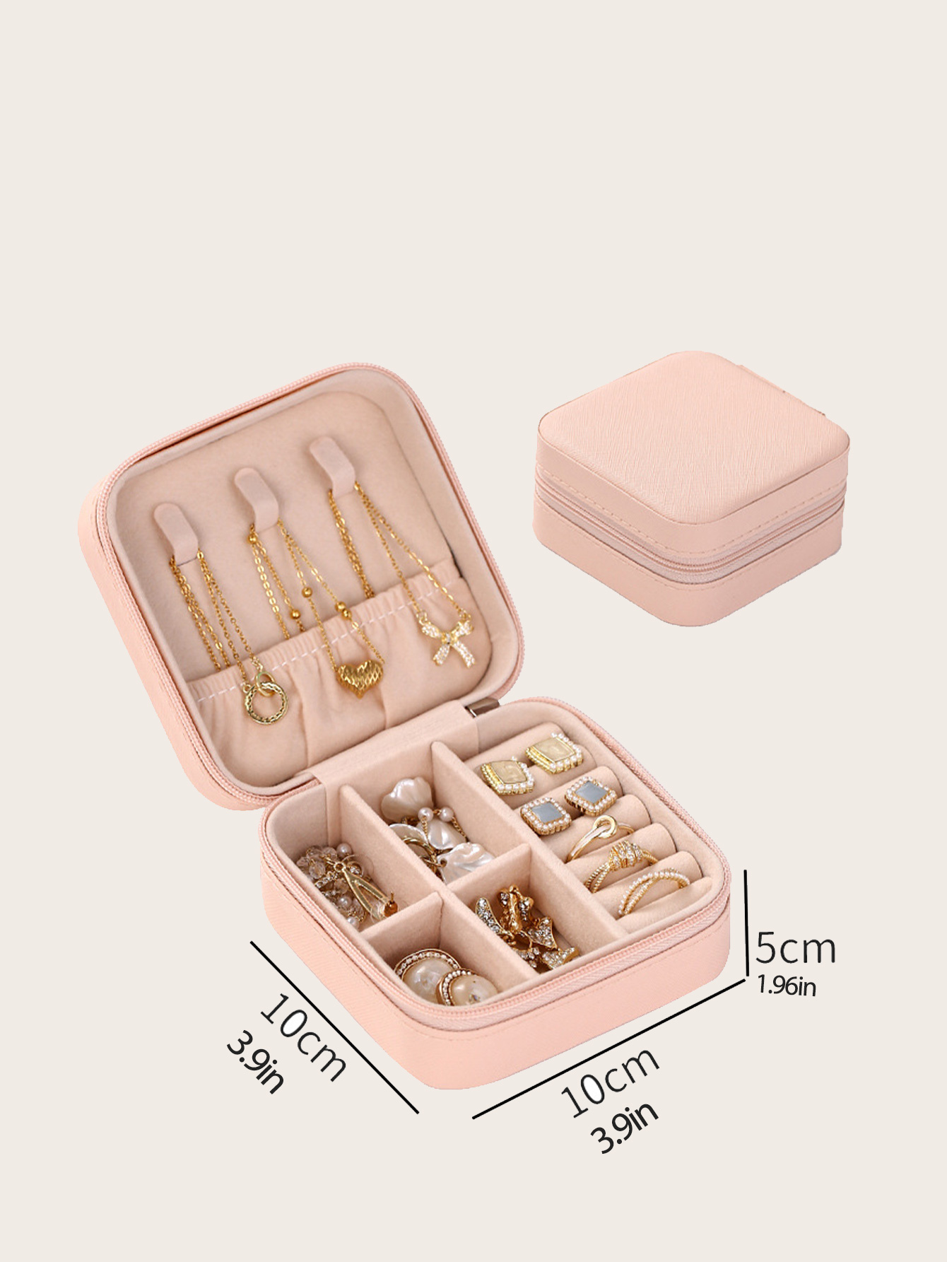 1pc Mini Jewelry Storage Box,  - Accessories Travel Jewelry Box avis et prix