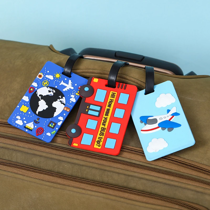Cute Cartoon Cars PVC Silicone - Travel Accessories For Kids avis et prix