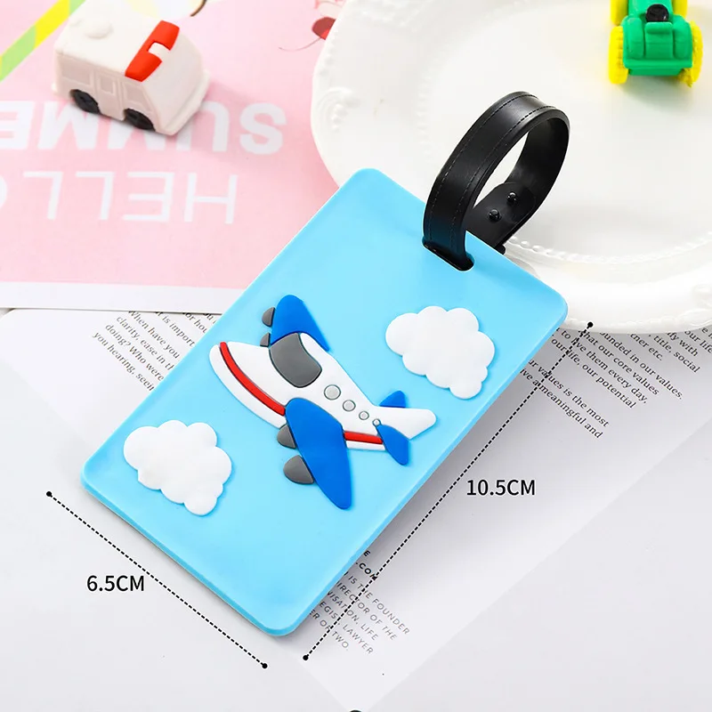 Cute Cartoon Cars PVC Silicone - Travel Accessories For Kids avis et prix