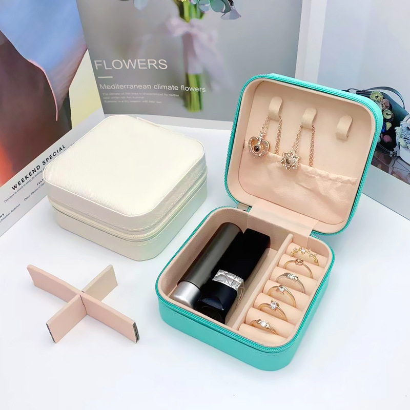 Simple And Portable Palm Jewel - Accessories Travel Jewelry Box avis et prix