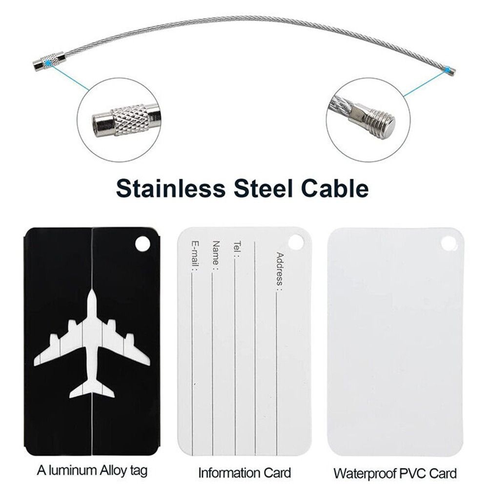 Aluminium Travel Luggage Tags  - Travel Accessories Uk avis et prix