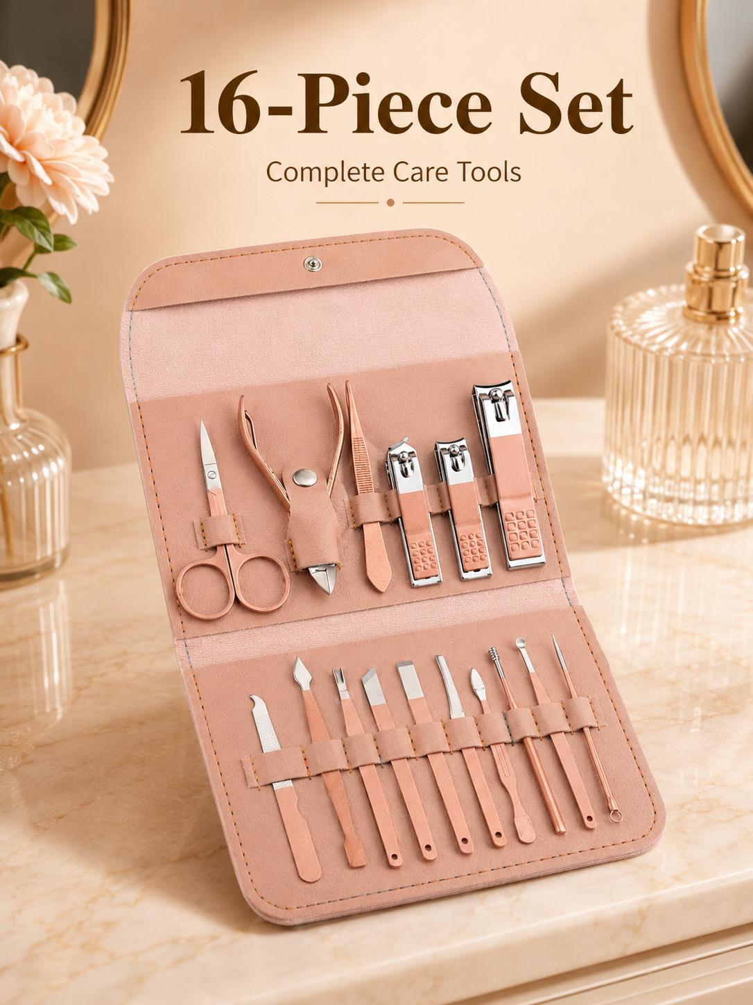 8/16-Piece Manicure Pedicure G - Travel Accessories Kit For Men avis et prix