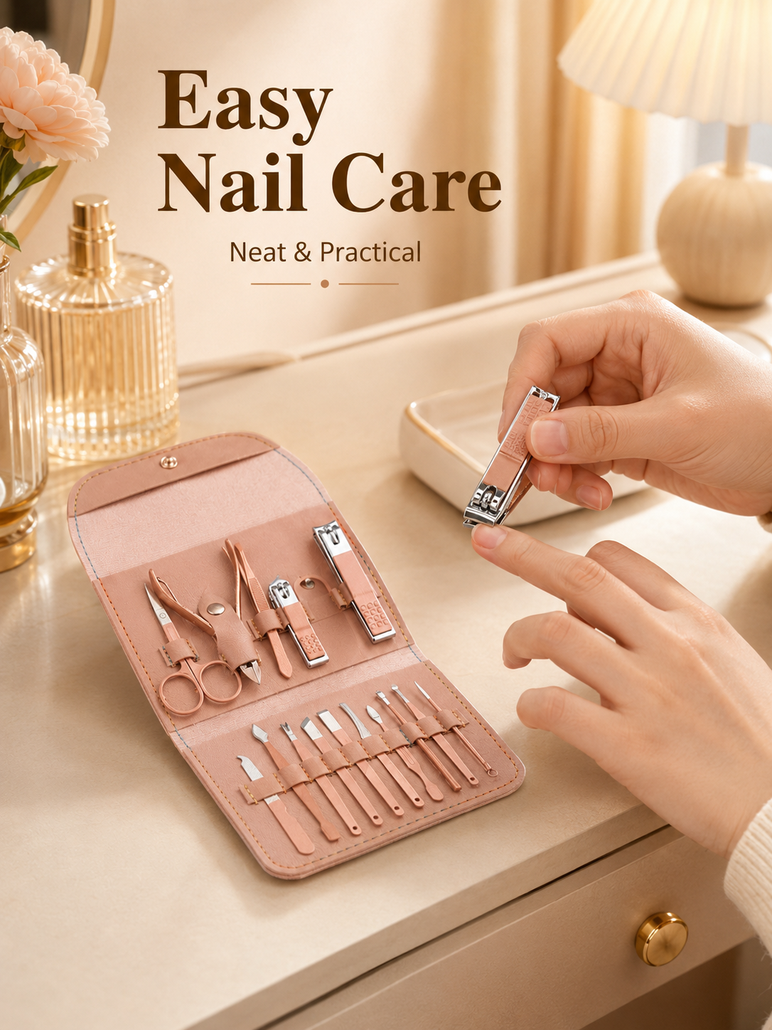 8/16-Piece Manicure Pedicure G - Travel Accessories Kit For Men avis et prix