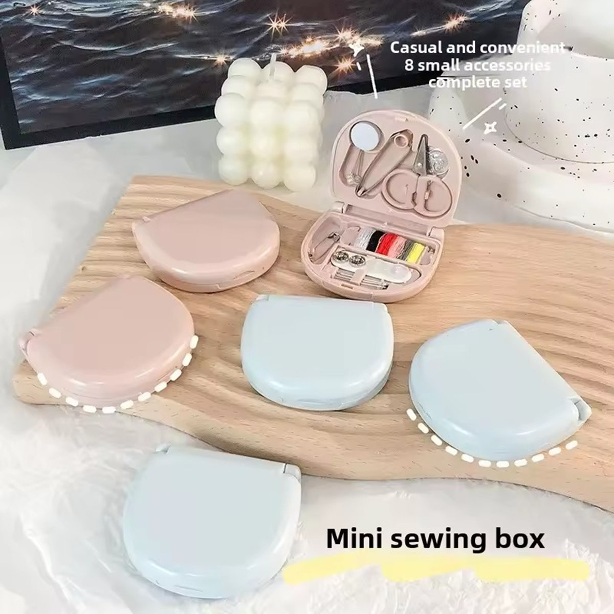 Mini Manual Sewing Machine Kit - Travel Accessories Kit For Men avis et prix