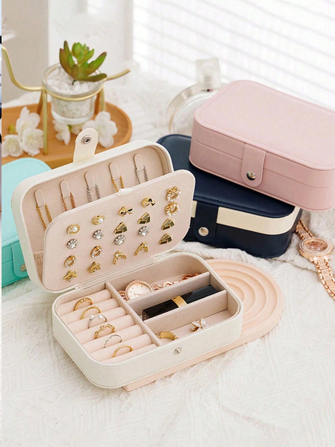 1pc Large Capacity Travel Jewe - Accessories Travel Jewelry Box avis et prix