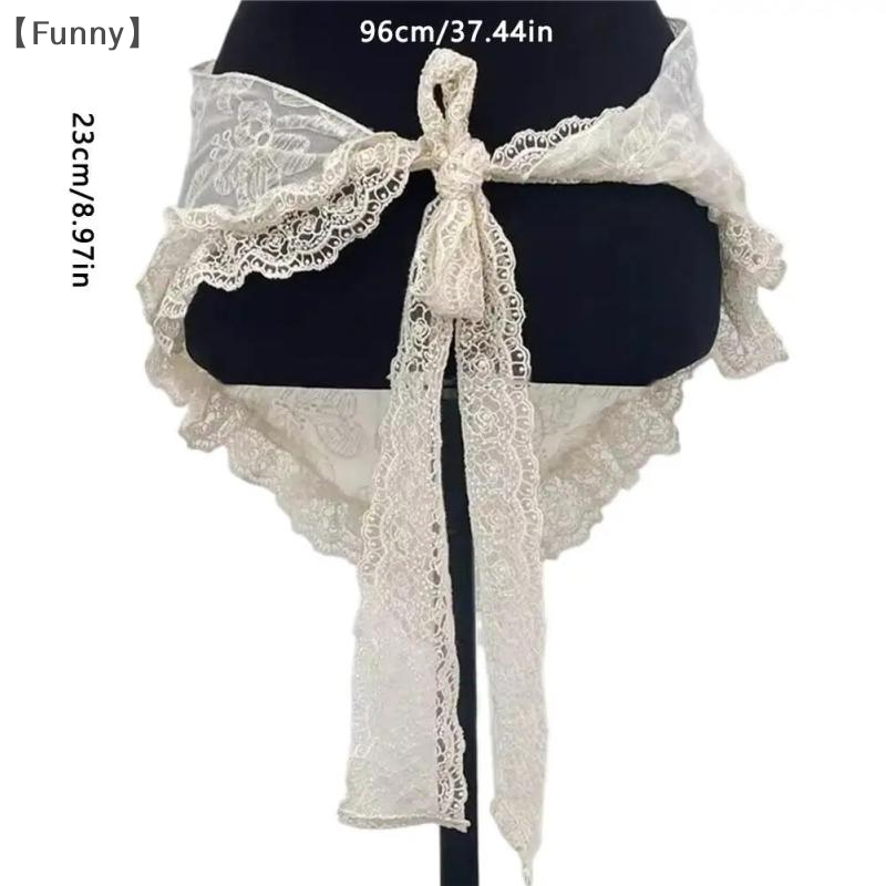 〔Funny〕Summer Lace Bandana Sca - Travel Accessories For Girls avis et prix