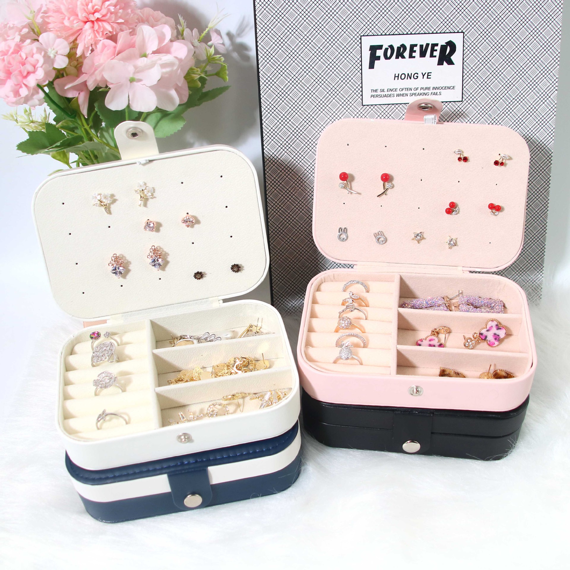 1 Pcs Portable Multi-Compartme - Accessories Travel Jewelry Box avis et prix